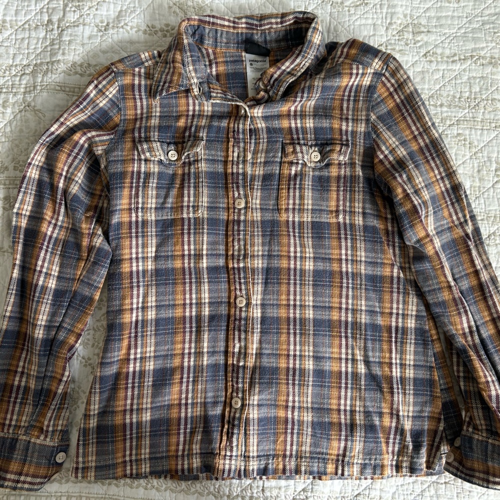Patagonia Fjord Plaid Flannel Shirt